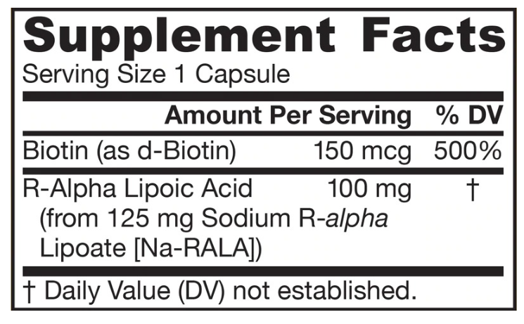 Jarrow Formulas R-Alpha Lipoic Acid-factsheets