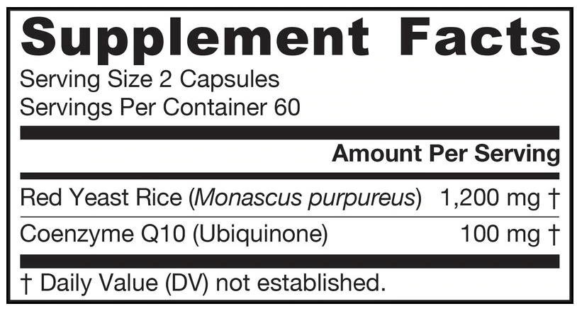 Jarrow Formulas Red Yeast Rice-factsheets