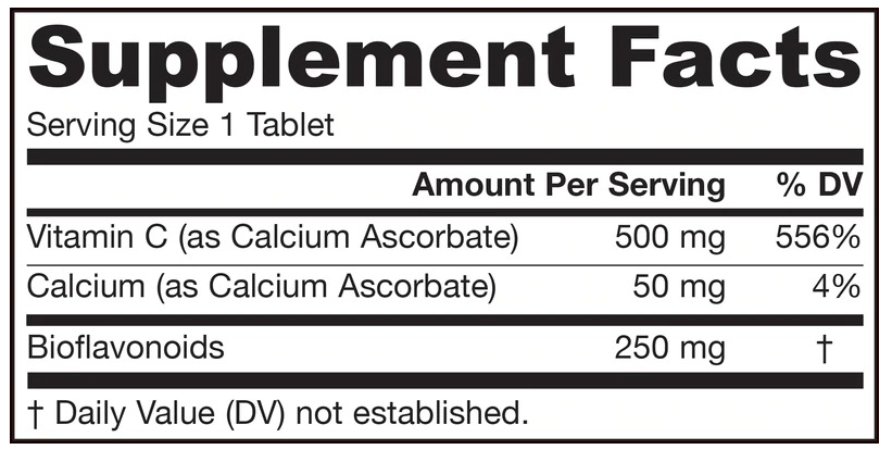Jarrow Formulas Vitamin C Buffered-factsheets