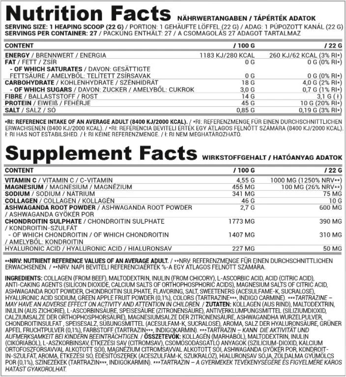 Nutriversum Collagen+ Powder | with Ashwagandha-factsheets