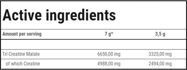 Trec Nutrition CM3 Powder | Tri-Creatine Malate-factsheets