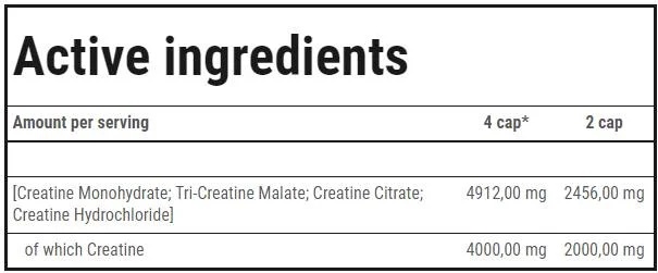 Trec Nutrition Crea Xtreme | Creatine Matrix-factsheets