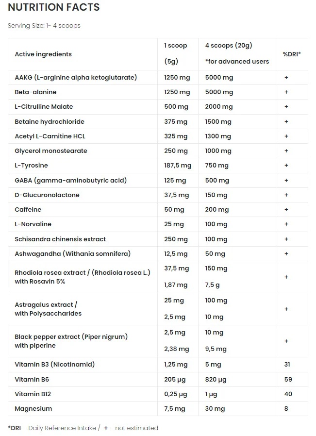 BOMB 480g-factsheets