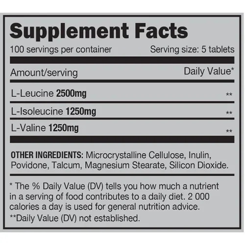 MLO Classic BCAA-factsheets