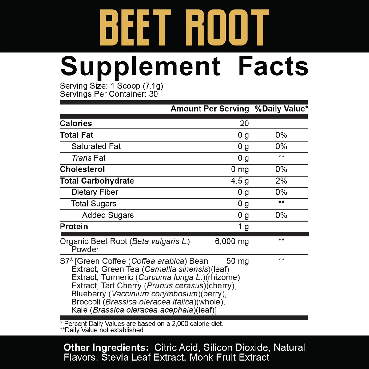 Beet Root Powder-factsheets