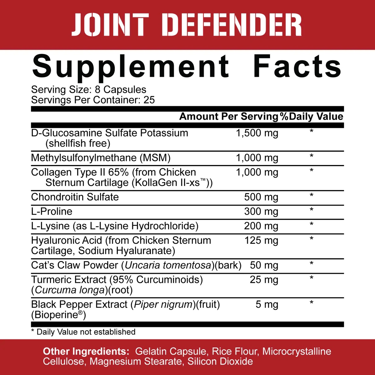 Joint Defender | Maximum Joint Support-factsheets