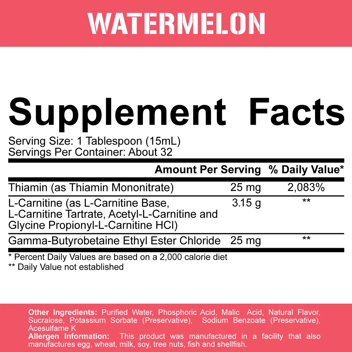 L-Carnitine Liquid 3150 | 4 Type Carnitine Matrix-factsheets