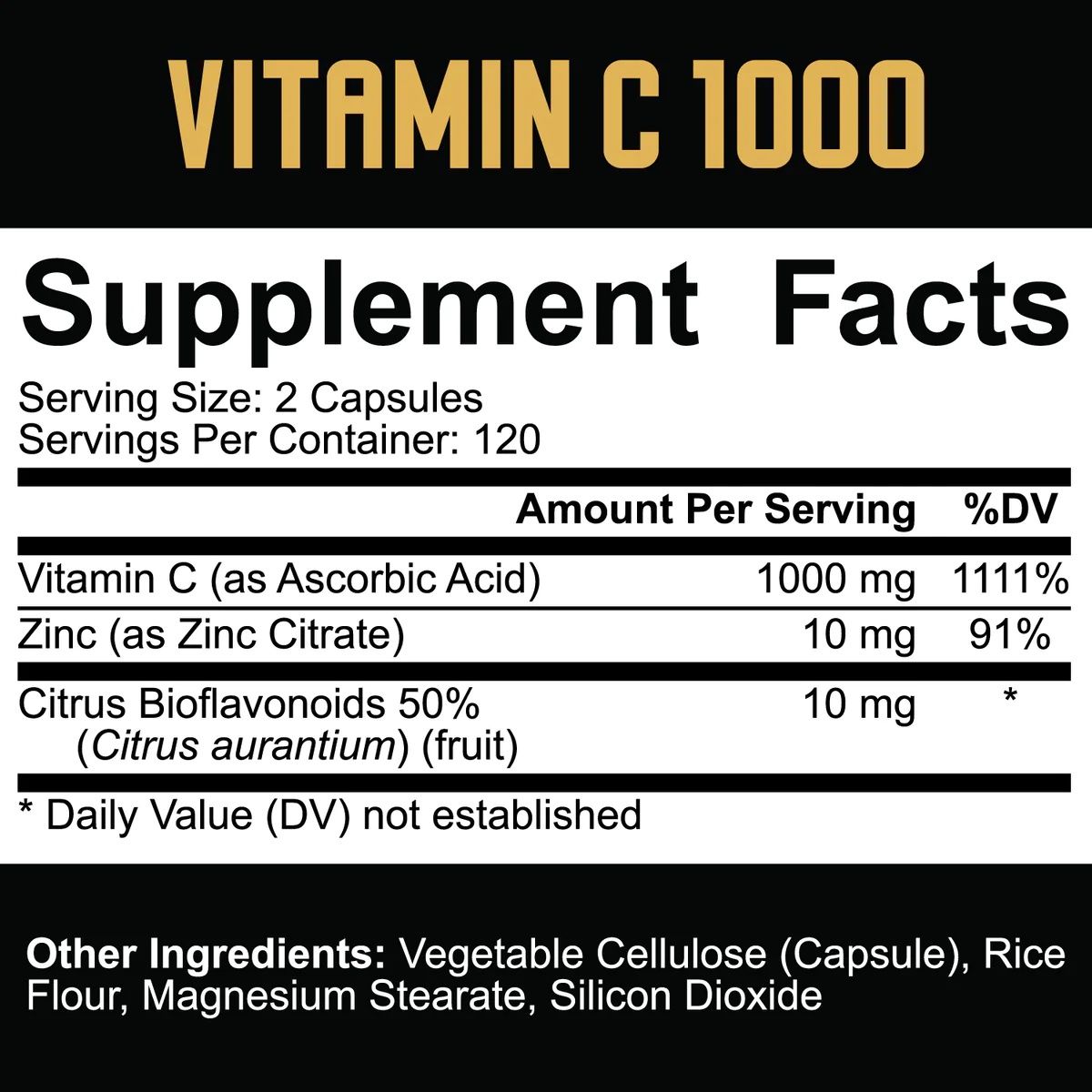 Vitamin C 1000 | with Zinc & Citrus Bioflavonoids-factsheets