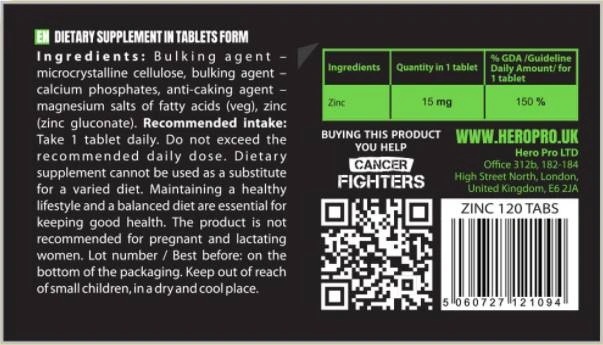 Hiro.lab Zinc Gluconate 15 mg-factsheets