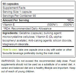 Yamamoto Nutrition Vitamin E-factsheets