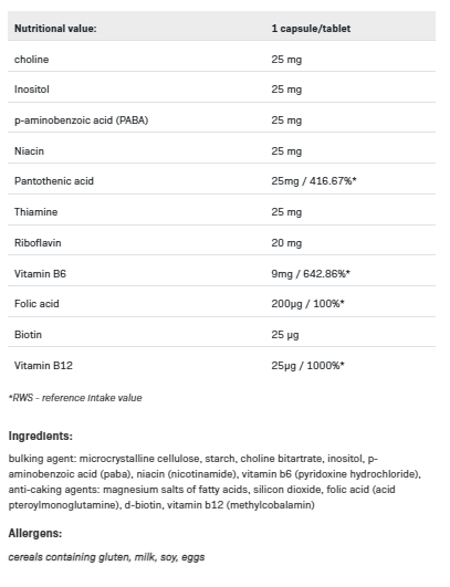 SFD B Complex 25 Methyl-factsheets