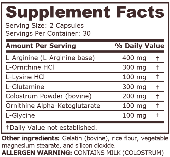 Pure Nutrition HGH Support-factsheets