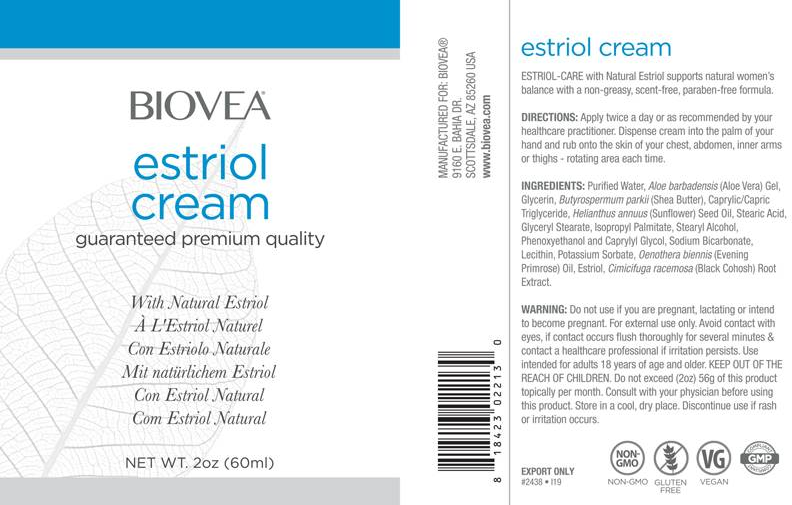 Biovea Estriol Cream-factsheets