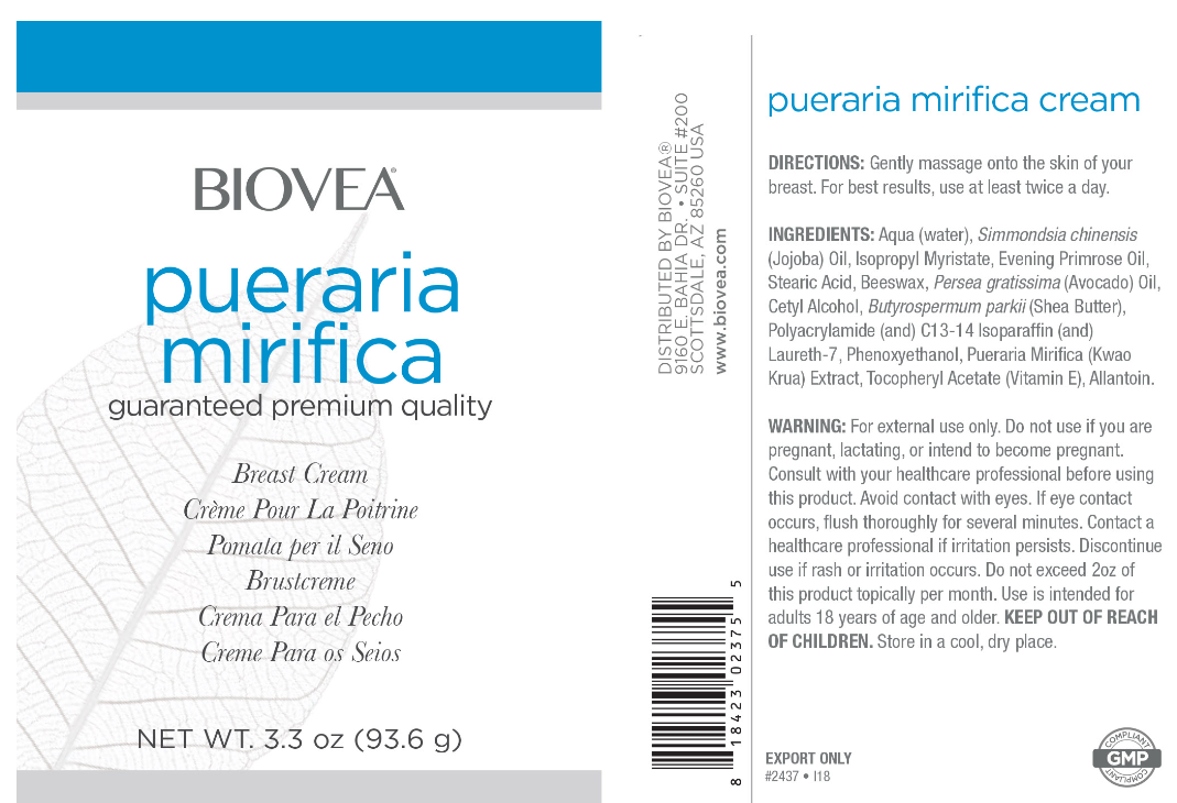Biovea Pueraria Mirifica Breast Cream-factsheets