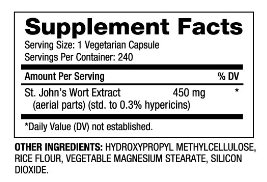 BIOVEA St. John`s Wort 450 mg-factsheets