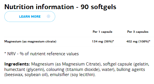 VPLab Magnesium Citrate-factsheets