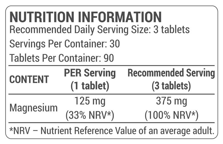 Dorian Yates Nutrition Organic Magnesium Citrate-factsheets