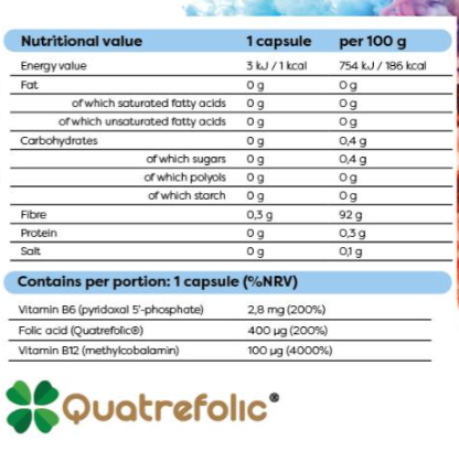 Osavi MethylFolate & Methyl-B12 | with Quatrefolic®-factsheets