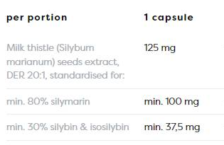 Osavi Milk Thistle | Silymarin 100 mg-factsheets