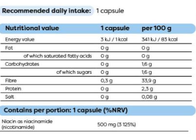 Osavi Niacinamide 500 mg-factsheets