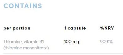 Osavi Vitamin B1 100 mg | Thiamine-factsheets