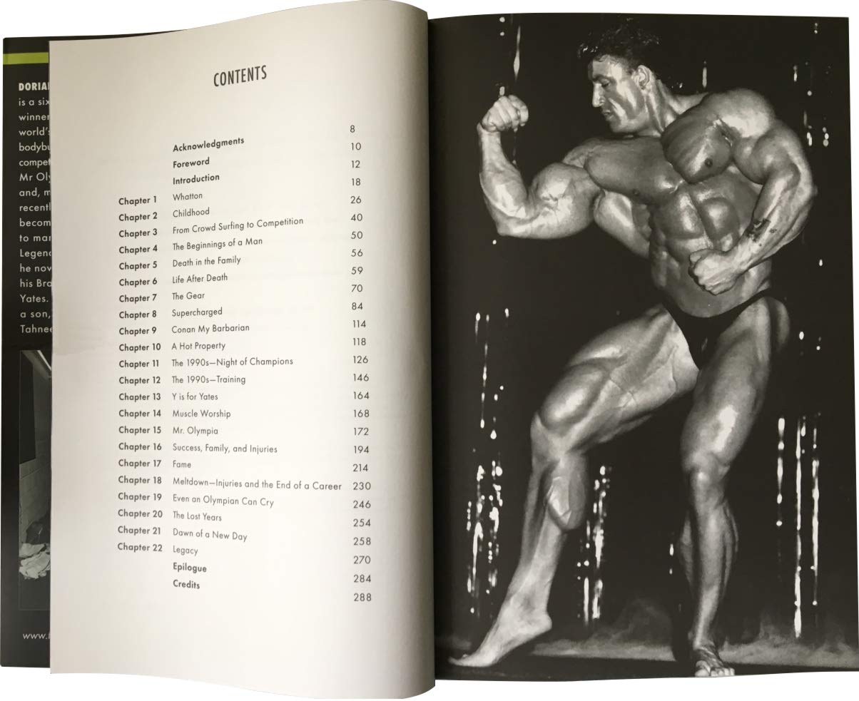 Dorian Yates Nutrition Dorian Yates Book ~ From The Shadow | The Official Biography-factsheets