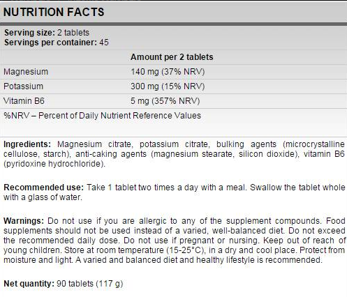 FA Nutrition Mag plus B-factsheets