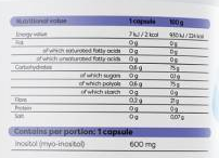 Osavi Inositol 600 mg-factsheets