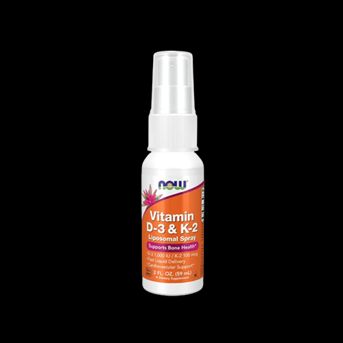 NOW Vitamin D-3 & K-2 Liposomal Spray-factsheets