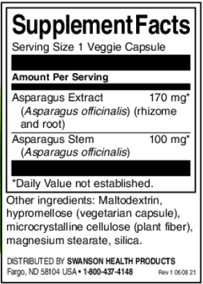 Swanson Asparagus Extract-factsheets