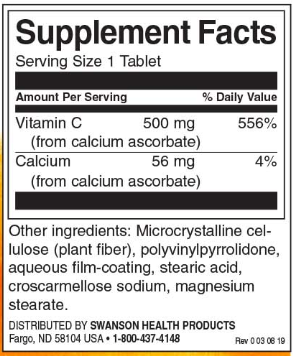 Swanson Buffered Vitamin C-factsheets