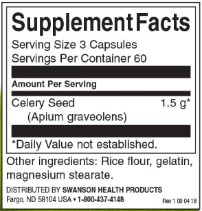 Swanson Celery Seed-factsheets