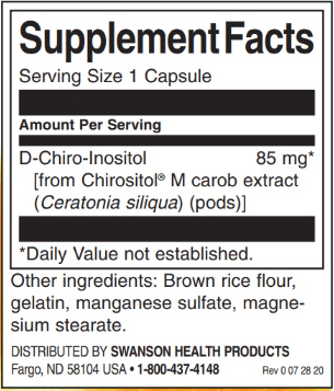 Swanson D-Chiro-Inositol-factsheets