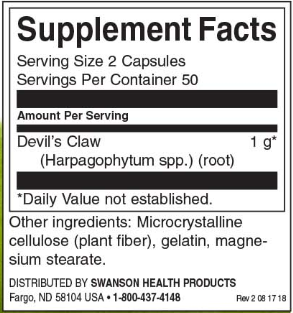 Swanson Devils Claw-factsheets