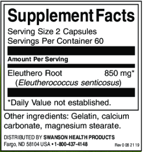 Swanson Eleuthero Root-factsheets