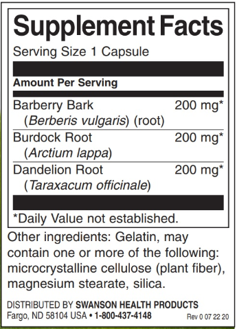 Swanson Full Spectrum Herbal Gallbladder Care-factsheets