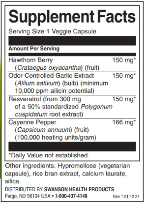 Swanson Full Spectrum Herbal Cardiovascular Care-factsheets