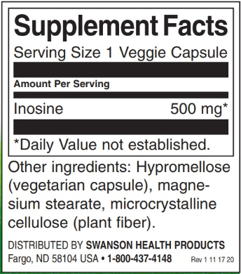 Swanson Inosine-factsheets