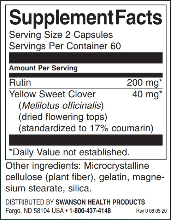 Swanson Water Pills-factsheets