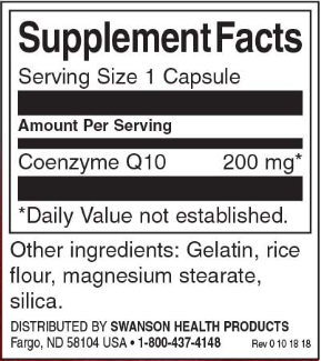 Swanson CoQ10 200-factsheets