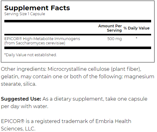 Swanson EPICOR High-Metabolite Immunogens-factsheets