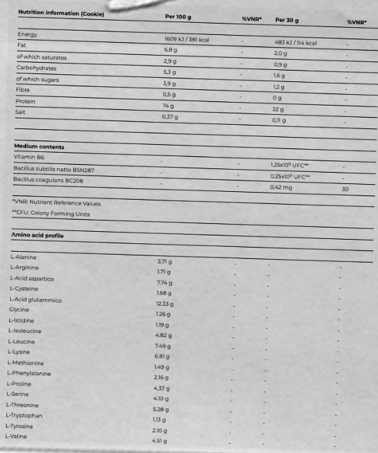 Yamamoto Nutrition Ultra Whey WPC EVO-factsheets