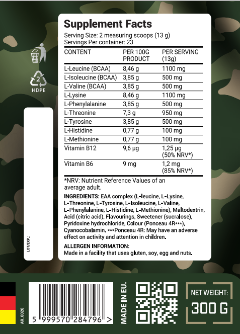 Army 1 EAA Complex-factsheets