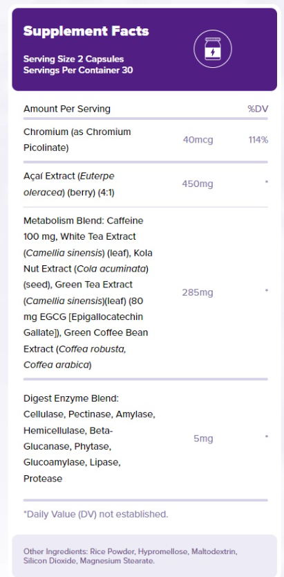 Natrol AcaiBerry Complex-factsheets