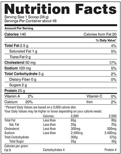 Gaspari Nutrition MyoFusion ADVANCED Protein | Multi-Protein Matrix-factsheets