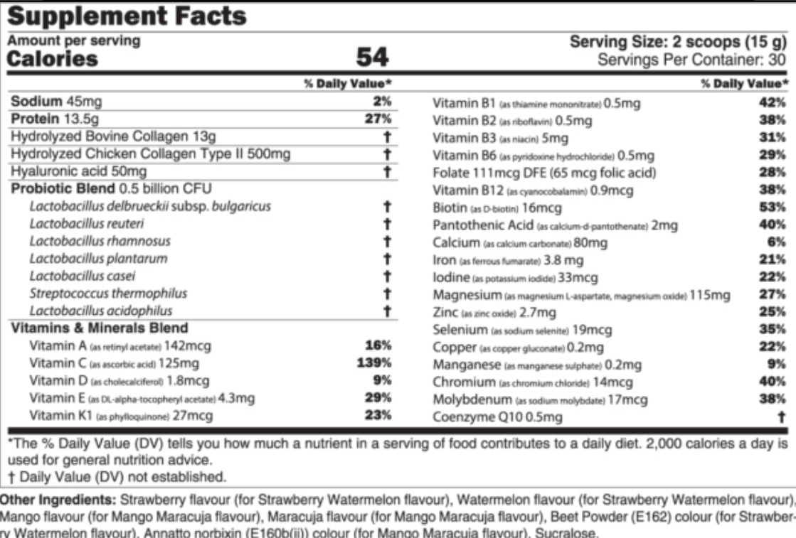 MLO Multi Collagen Pro-factsheets