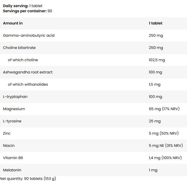 Kevin Levrone Black Line | Anabolic Sleep Bombs-factsheets