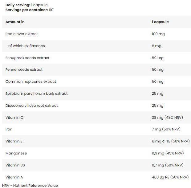 FA Nutrition Women Vitamins + Herbs | Hormonal Regulation-factsheets