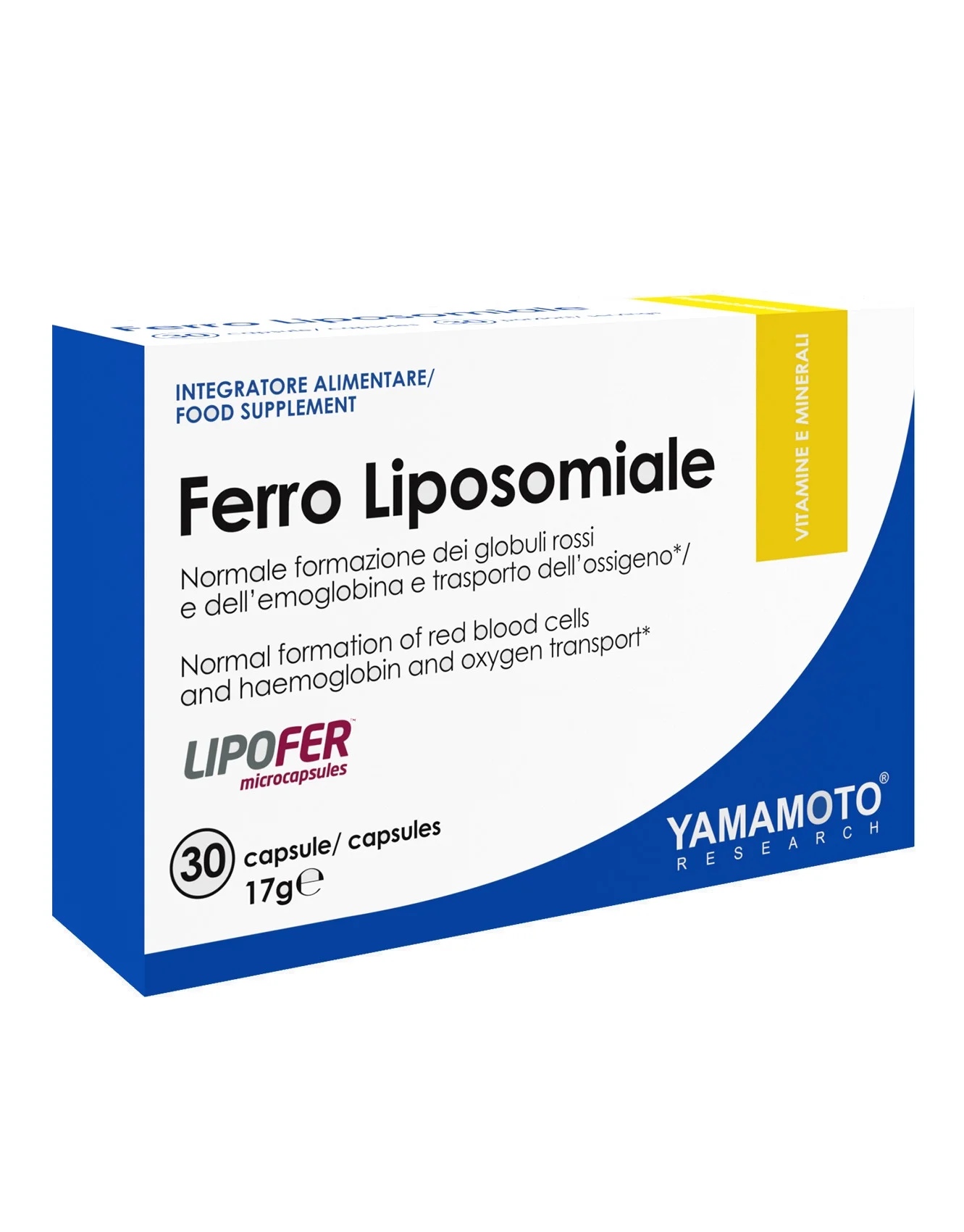 Yamamoto Natural Series Ferro Liposomiale 30 capsules / 15 g / 30 doses