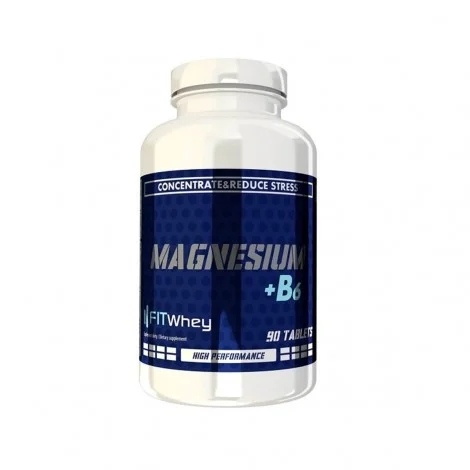 FITWhey FITWhey Magnesium + B6 90 tabs.